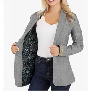 NWT Lord of the Rings Women's Wool Blazer MEDIUM